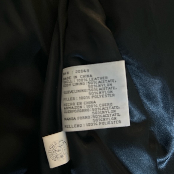 Vintage 90s Excelled Black Leather Blazer Jacket – Classic, Timeless, and Sleek - Picture 5 of 5